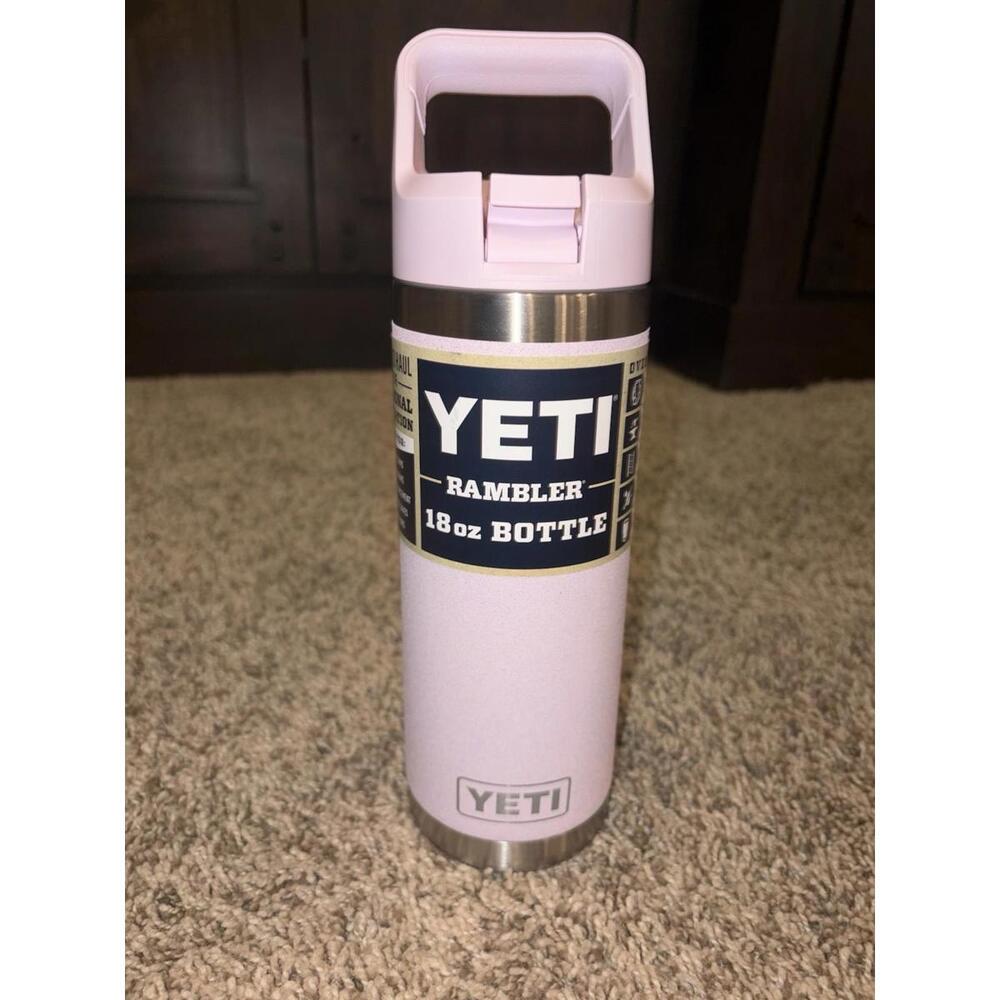 YETI: 'Rambler' 18 oz Vacuum Insulated Bottle (Pink) BRAND NEW RARE